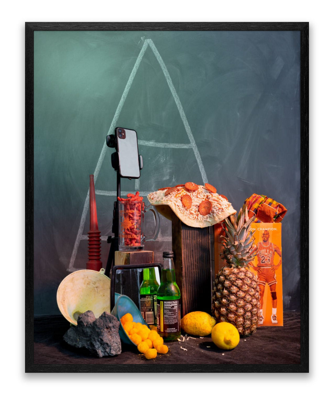 The Gas Station Framed Print ed. 3/3