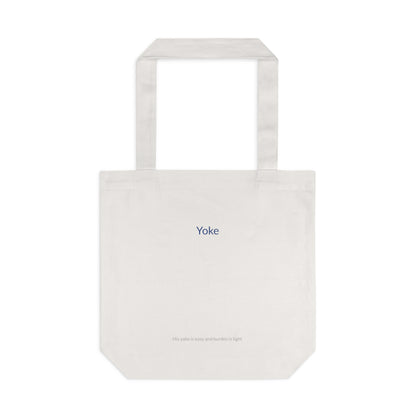Yoke Cotton Tote Bag